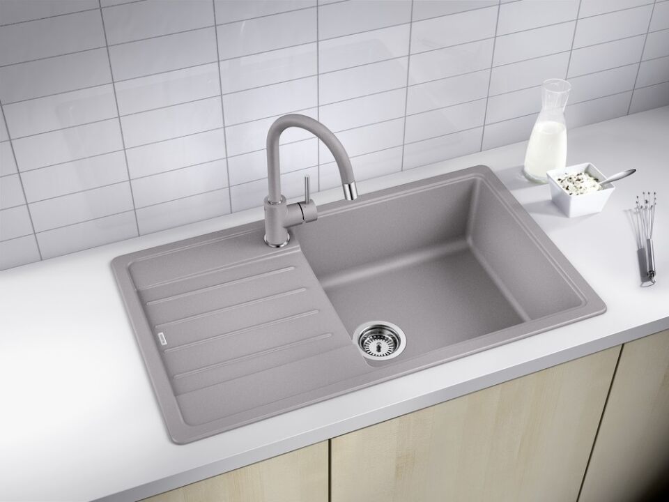 Blanco Legra XL 6-S Tezgah Üstü Geniş Hazneli Granit Kahverengi Eviye - 523331