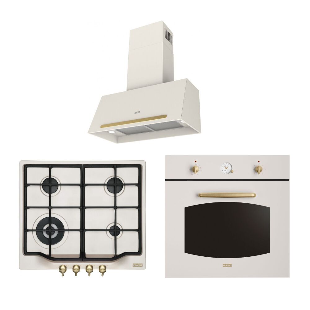 Franke Classicline Krem Üçlü Kombin Ankastre Set 2