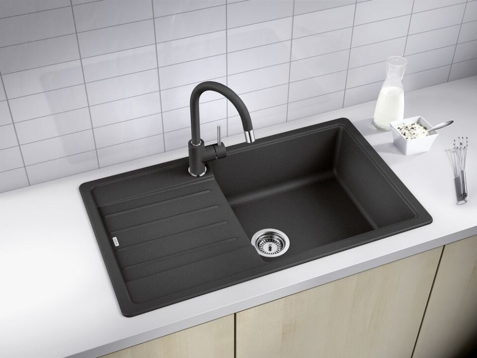 Blanco Legra XL 6-S Tezgah Üstü Geniş Hazneli Granit Antrasit Eviye - 523326