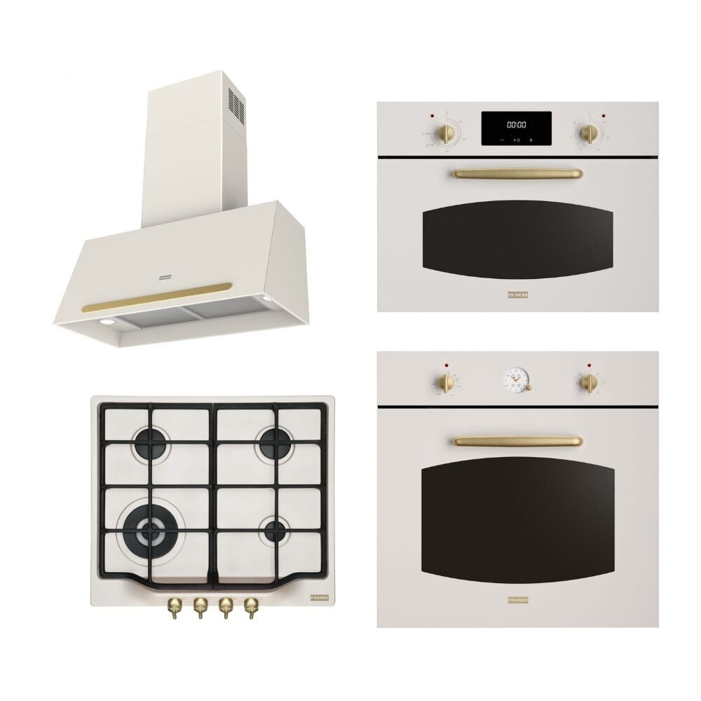 Franke Classicline Krem Dörtlü Kombin Ankastre Set 3