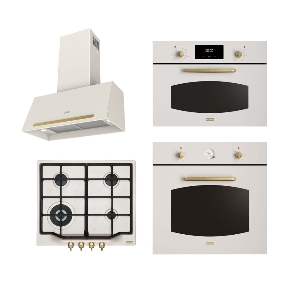 Franke Classicline Krem Dörtlü Kombin Ankastre Set 3