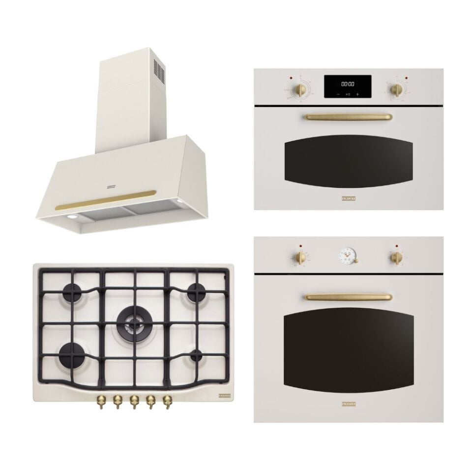 Franke Classicline Krem Dörtlü Kombin Ankastre Set 2