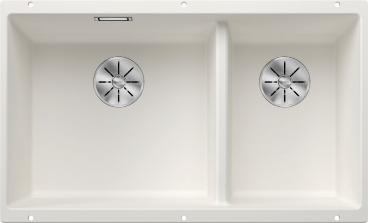 Blanco Subline 430/270-U Silgranit Beyaz Tezgah Altı Eviye - 523155