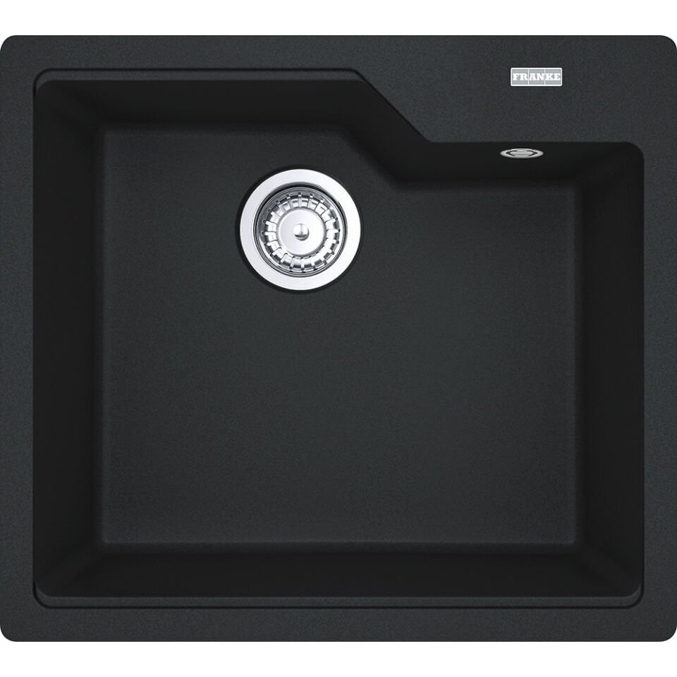 Franke Urban UBG 610-56 Nero Granit Eviye ve Active Plus 2.0 Nero Armatür