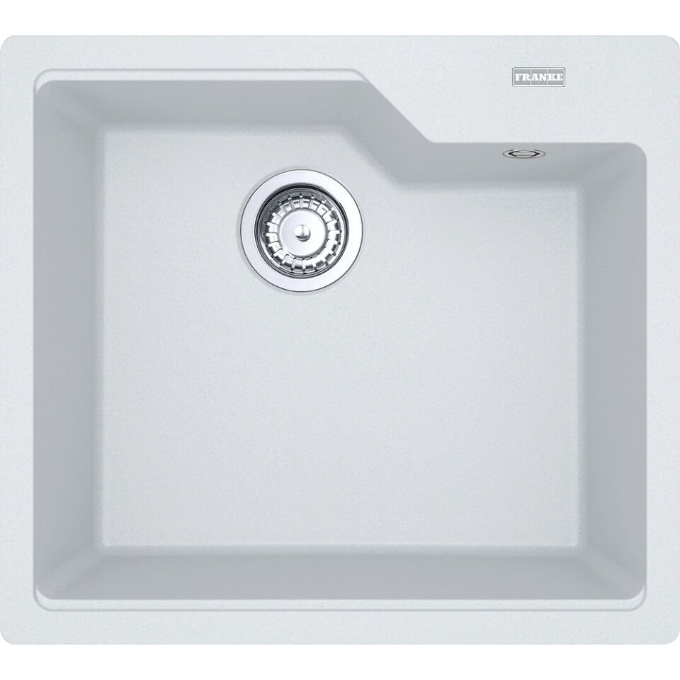 Franke Urban UBG 610-56 Bianco Granit Eviye ve Active Plus 2.0 Bianco Armatür