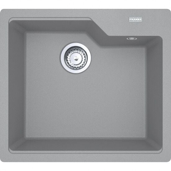 Franke Urban UBG 610-56 Stone Grey Granit Eviye ve Active Plus 2.0 Stone Grey Armatür