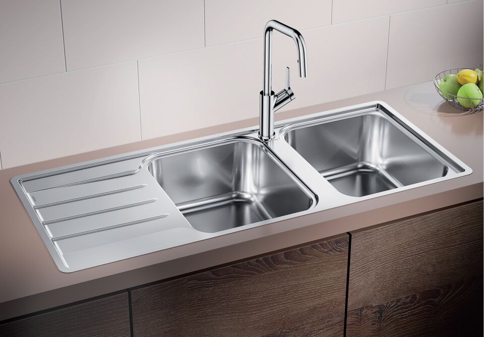 Blanco Lemis 8-S IF Paslanmaz Çelik Eviye - 523036