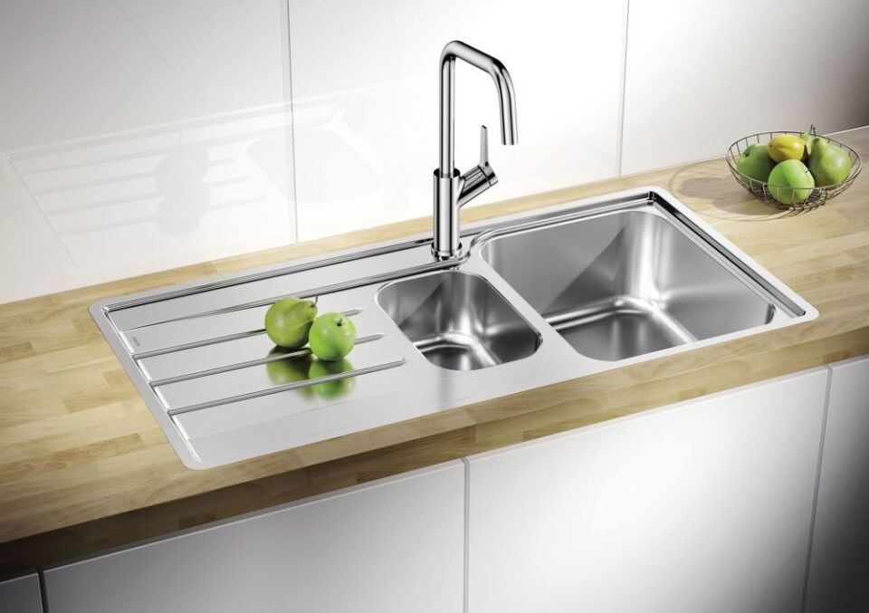 Blanco Lemis 6-S IF Paslanmaz Çelik Eviye - 523032