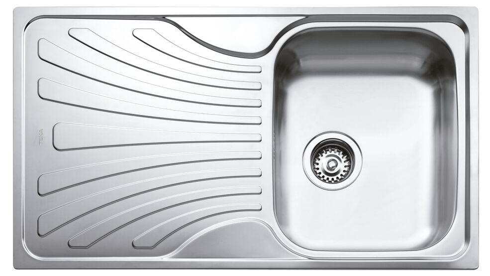 Teka NERISSA 50 1B 1D Sağ Damlalıklı Çelik Eviye - 40109218