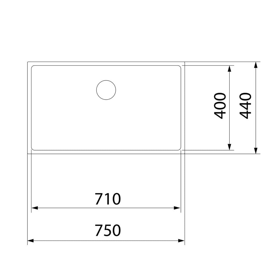 Teka BE LINEA RS15 71.40 Parlak Yüzey Çelik Eviye - 115000004