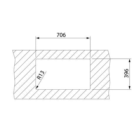 Teka BE LINEA RS15 71.40 Parlak Yüzey Çelik Eviye - 115000004