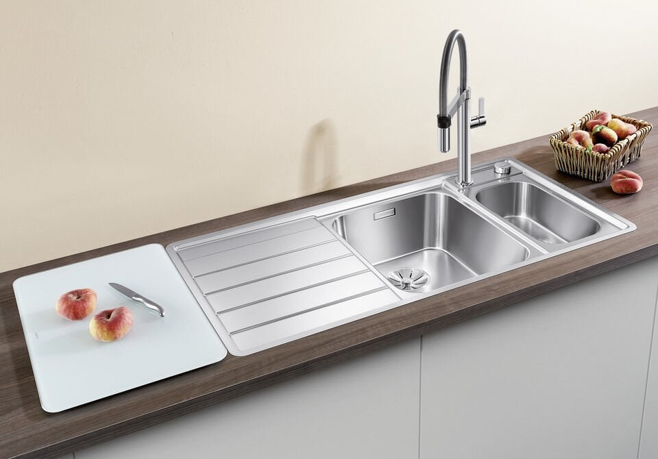 Blanco Axıs III 6-S IF Sağ Damlalıklı Inox Eviye - 522105