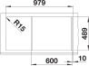 Blanco Axıs III 6-S IF Sol Damlalıklı Inox Eviye - 522104