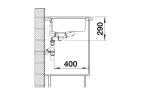 Blanco Axıs III 6-S IF Sol Damlalıklı Inox Eviye - 522104
