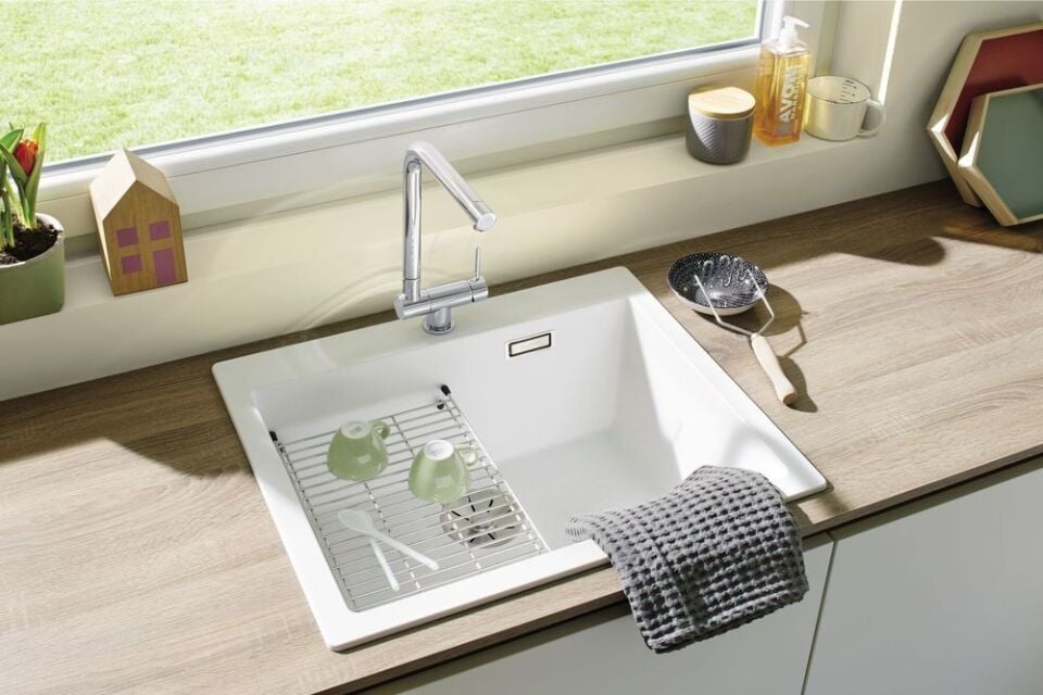 Blanco Pleon 6 Tezgah Üstü Granit Tartufo Eviye - 521686