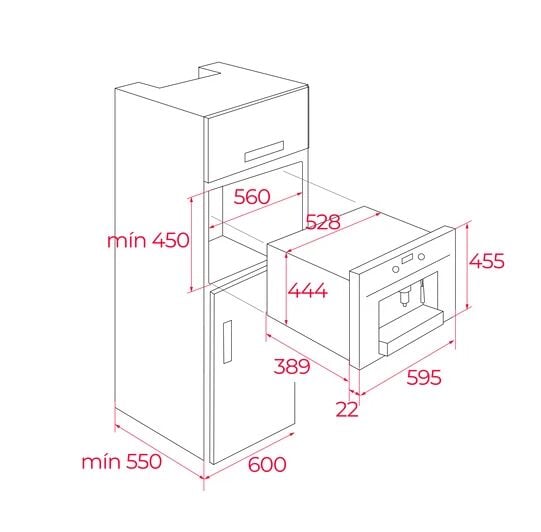 Teka CLC 85-G1 GM Ankastre Kahve Makinesi - 111630007