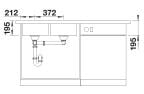 Blanco Divon II 8-S-IF Sağ Damlalıklı Eviye - 521664