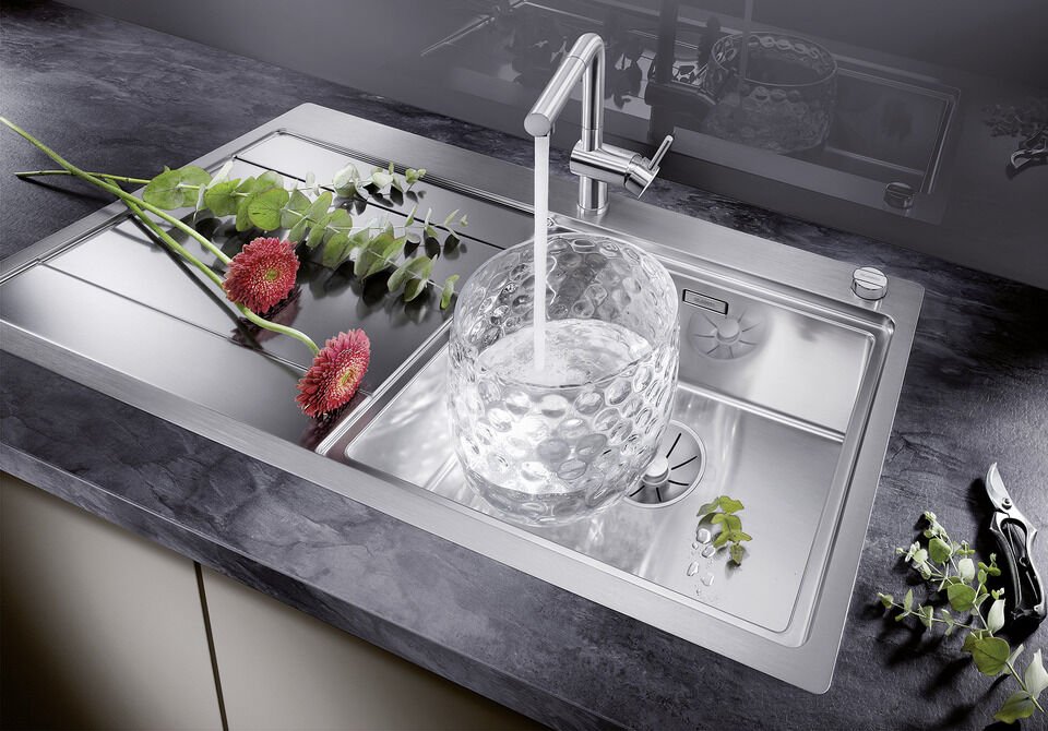 Blanco Divon II 5-S-IF Sol Damlalıklı Eviye - 521660