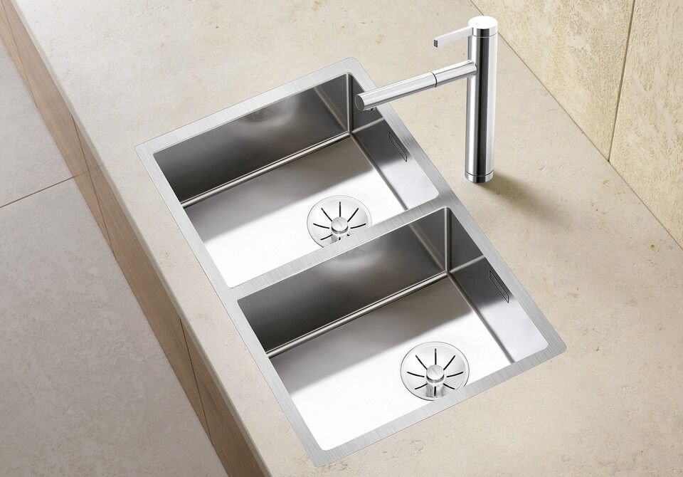 Blanco Claron 400/400-IF Paslanmaz Eviye - 521617