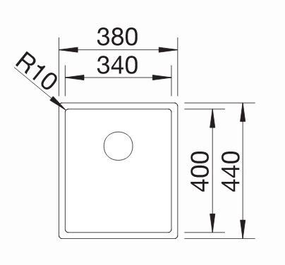 Blanco Claron 340-IF Paslanmaz Çelik Eviye - 521570