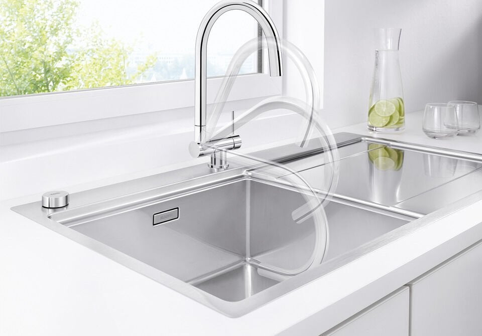 Blanco Coressa F Sağ Krom Armatür - 521543