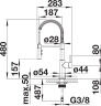 Blanco Catris-S Krom Eviye Armatürsı - 521476