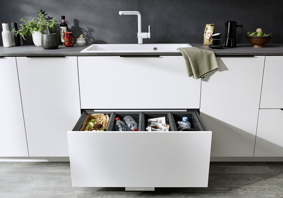 Blanco Flexion II Low 90/4 Atık Saklama Kabı - 521475