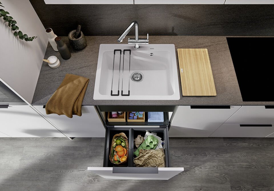 Blanco Flexon II 60/2 Atık Saklama Kabı - 521471