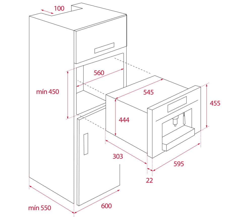 Teka CLC 8350 MC WH Ankastre Kahve Makinesi - 111630015