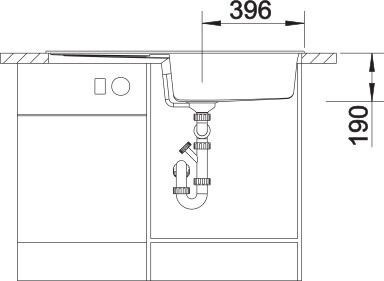 Blanco Metra XL 6-S Granit Eviye Kaya Gri - 518881