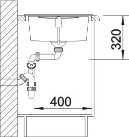 Blanco Metra XL 6-S Granit Eviye Kaya Gri - 518881