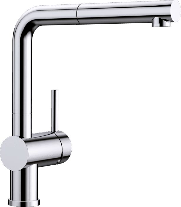 Blanco Linus-S Spiralli Sağ Elcikli Krom Armatür - 512402