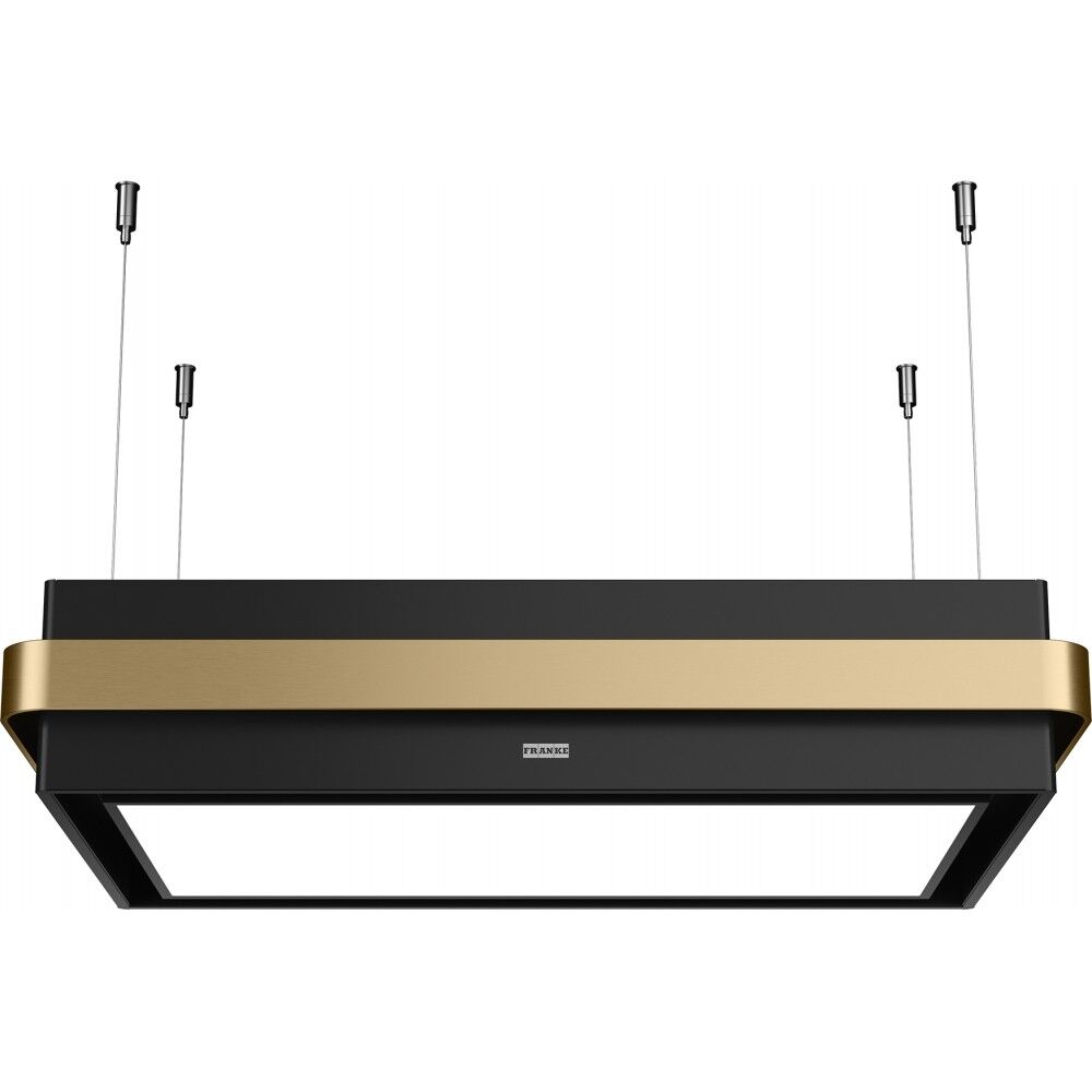 Franke Mythos Masterpiece FMYS BK/GD F80 KL Matt Black+Gold Ada Davlumbaz