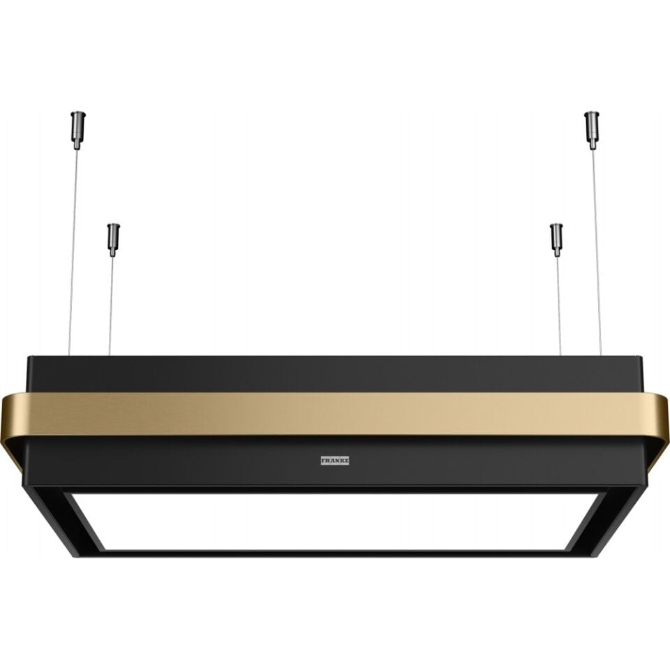 Franke Mythos Masterpiece FMYS BK/GD F80 KL Matt Black+Gold Ada Davlumbaz