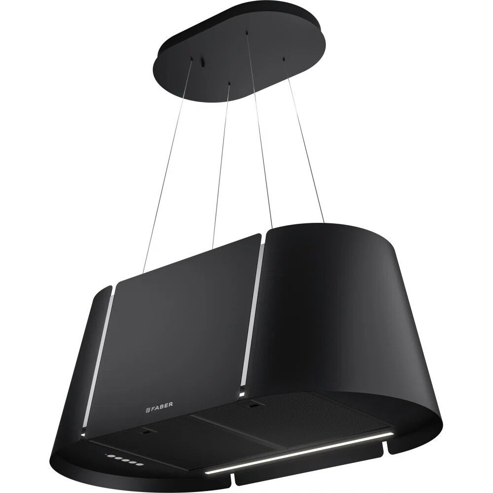 Faber BEAT XL BK MATT F80 Mat Siyah Ada Tipi Davlumbaz