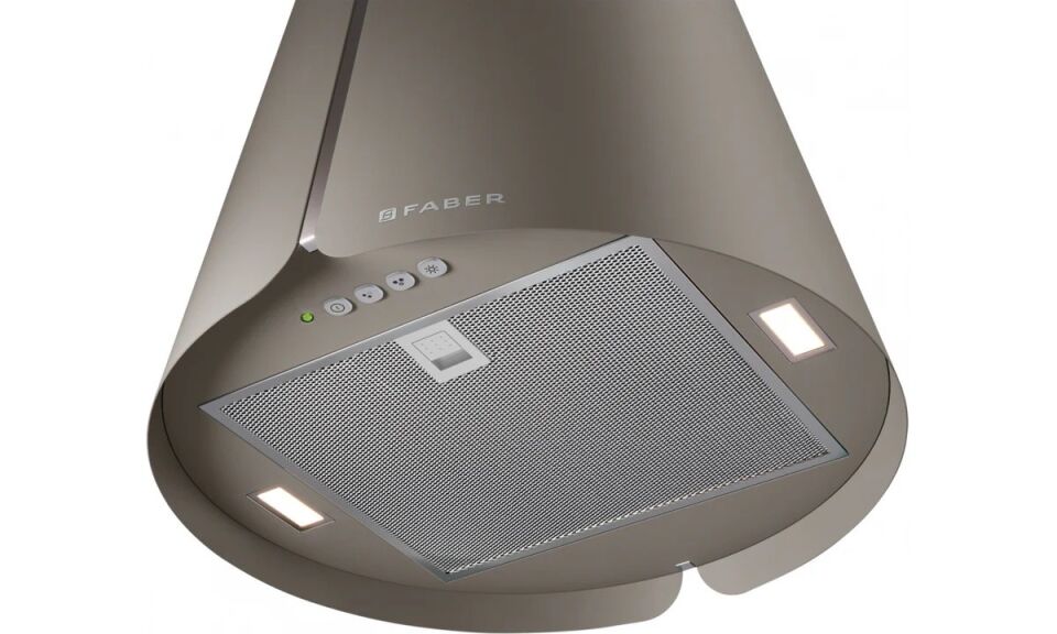 Faber BEAT TITANIUM MATT F45 Titanyum Ada Tipi Davlumbaz