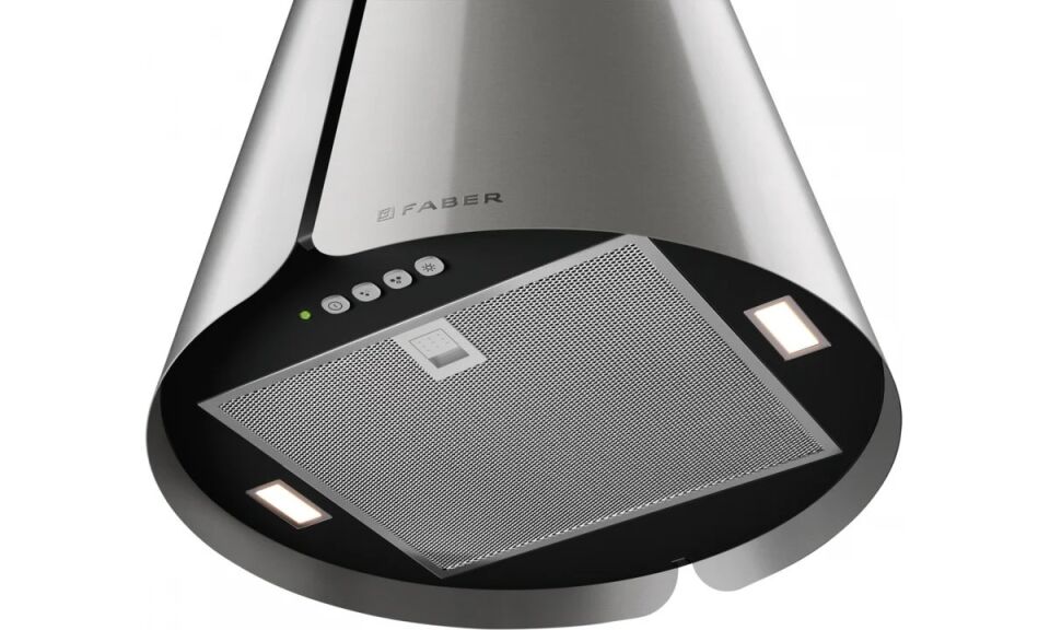 Faber BEAT INOX F45 Inox Ada Tipi Davlumbaz