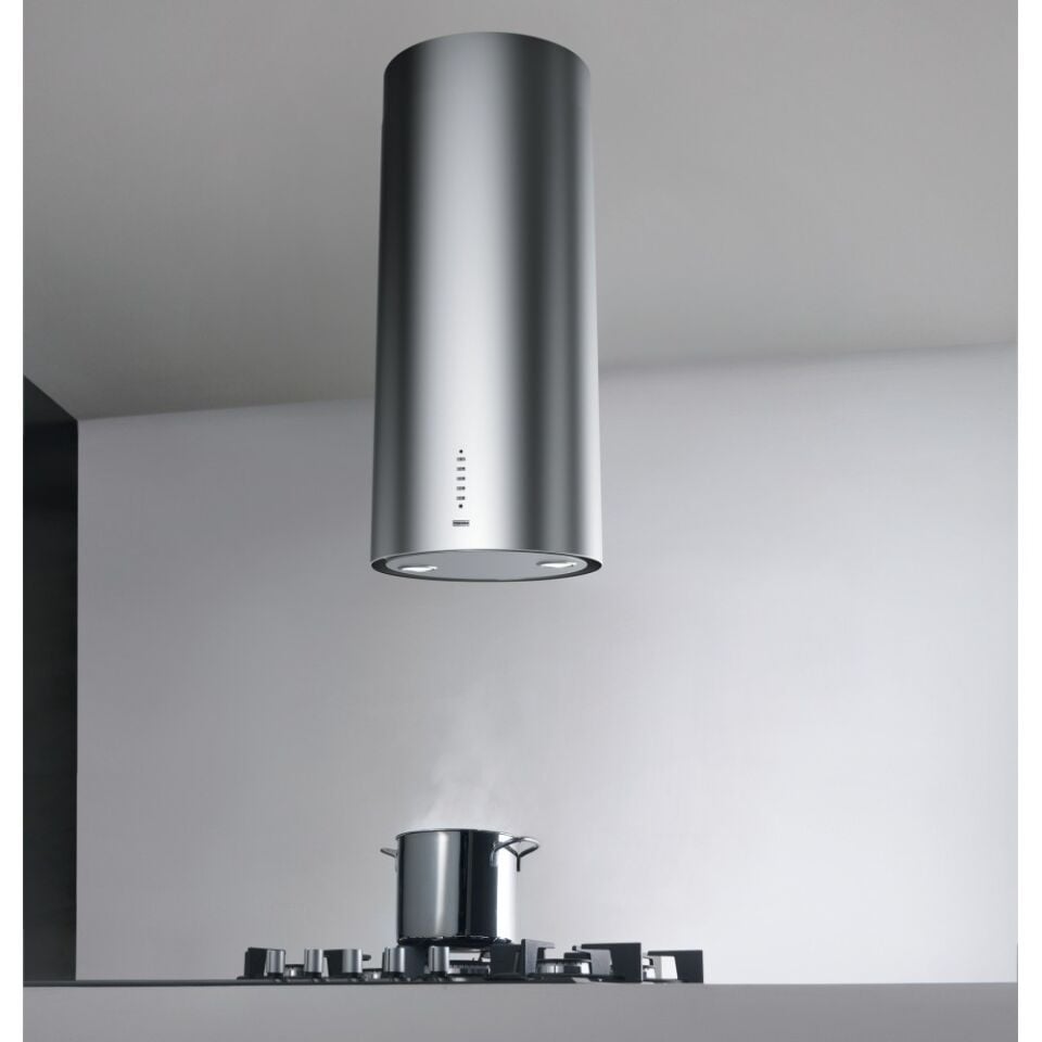 Franke Ada Tube Plus FTU PLUS 3707 I XS Inox Silindir Ada Tipi Davlumbaz