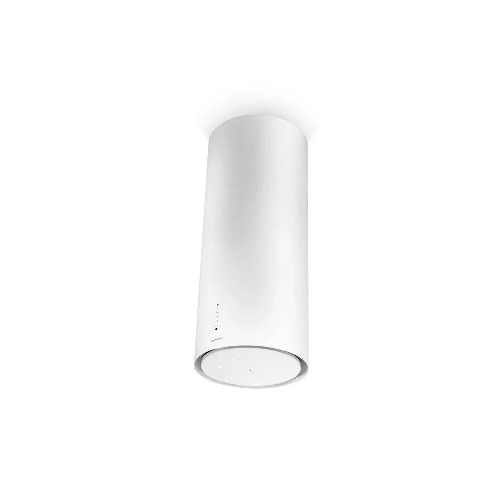 Faber Cylindra Isola Gloss Plus EV8+ WH A37 Mat Beyaz Ada Tipi Davlumbaz