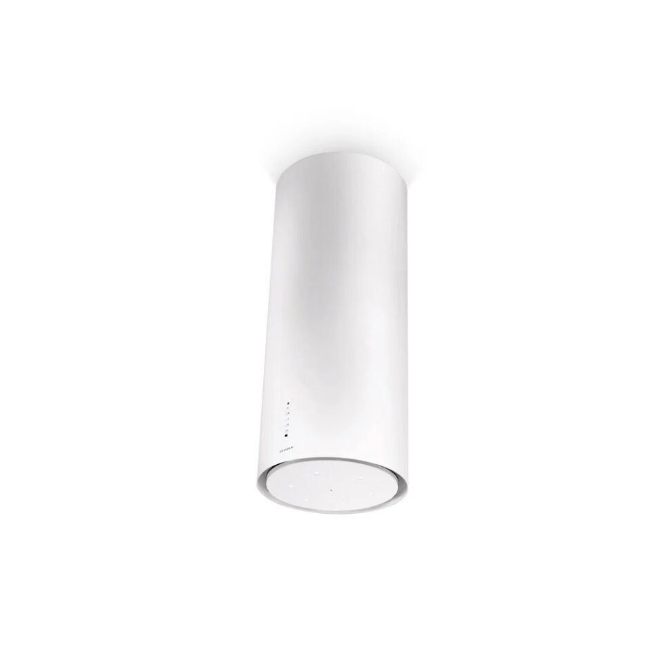 Faber Cylindra Isola Gloss Plus EV8+ WH A37 Mat Beyaz Ada Tipi Davlumbaz