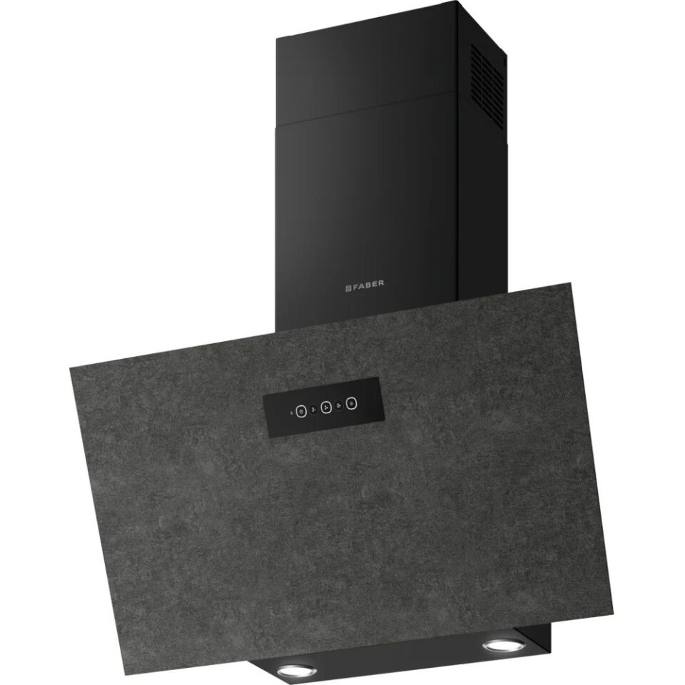Faber Grexia GRES DG 80 Siyah/Dark Grey Porselen Davlumbaz