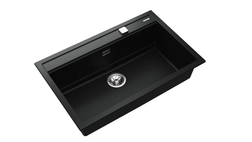 Teka NOVA 80 WS-TG Siyah Granit Eviye - 115230057