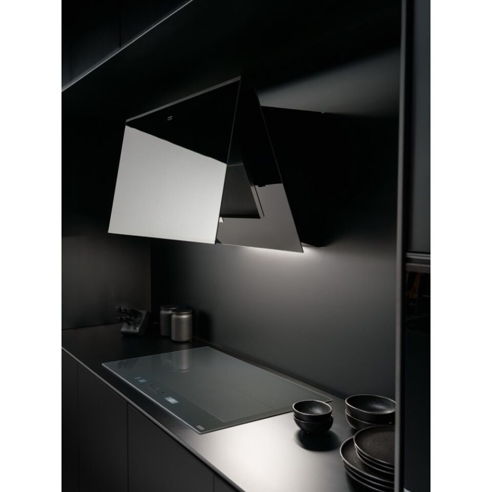 Franke Mythos Pro FMY 907 FM BK/BK Siyah Duvar Tipi Ankastre Davlumbaz