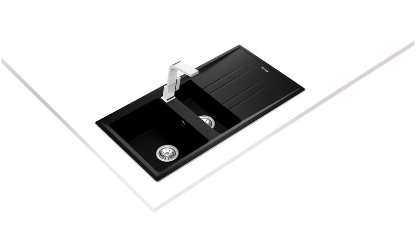 Teka STONE 60 B-TG Metallic Black Granit Eviye - 115360003