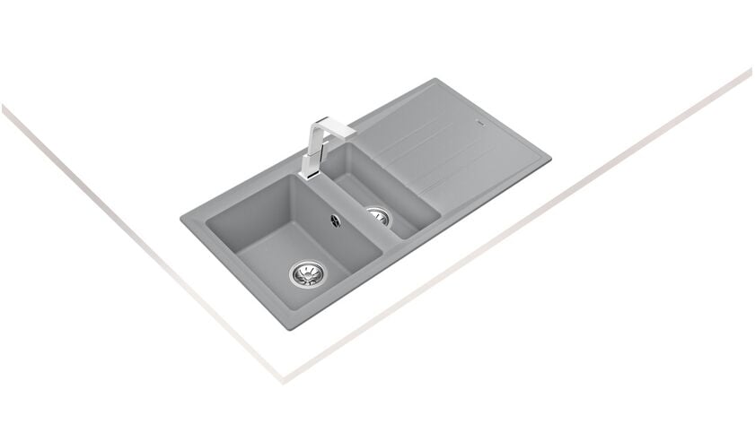 Teka STONE 60 B-TG Metallic Grey Granit Eviye - 115360000