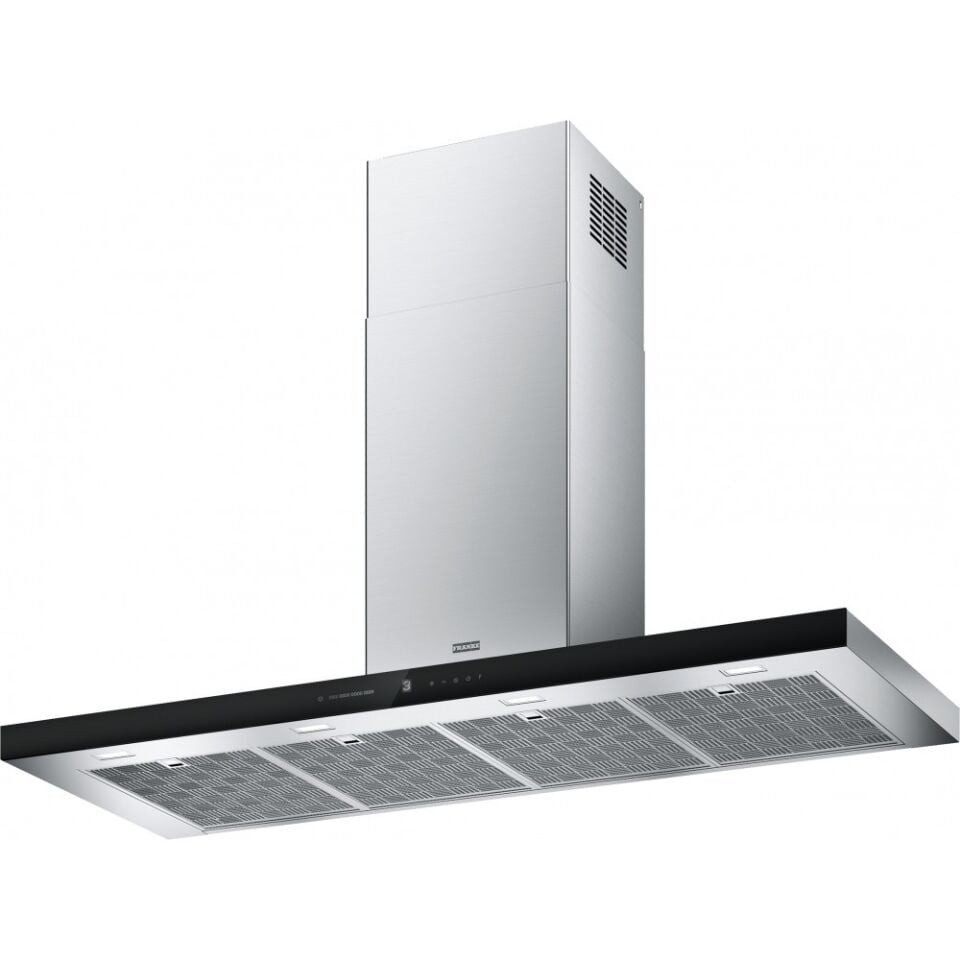 Franke Format Plus FTLN H45 X/BK A120 Siyah + Inox Duvar Tipi Ankastre Davlumbaz