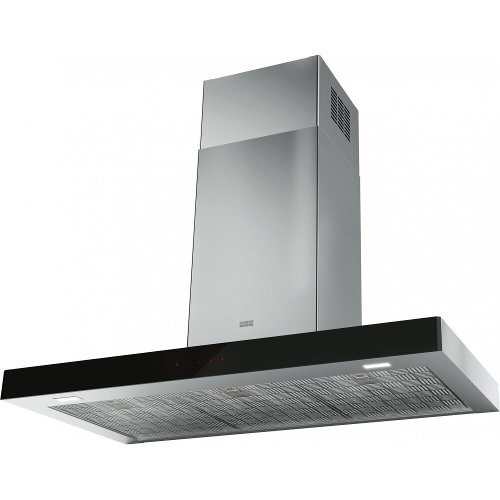 Franke Mythos FCR 925 TC BK/XS NG/900 Siyah + Inox Duvar Tipi Ankastre Davlumbaz