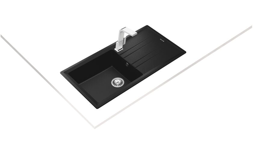 Teka STONE 60 L-TG Metallic Black Granit Eviye - 115330003