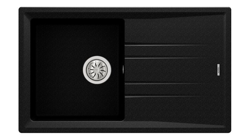 Teka STONE 50 B-TG Metallic Black Granit Eviye - 115330017