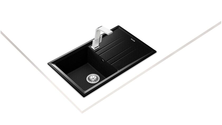 Teka STONE 50 B-TG Metallic Black Granit Eviye - 115330017